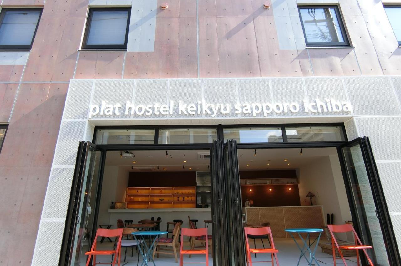 Plat Hostel Keikyu Sapporo Ichiba Dış mekan fotoğraf