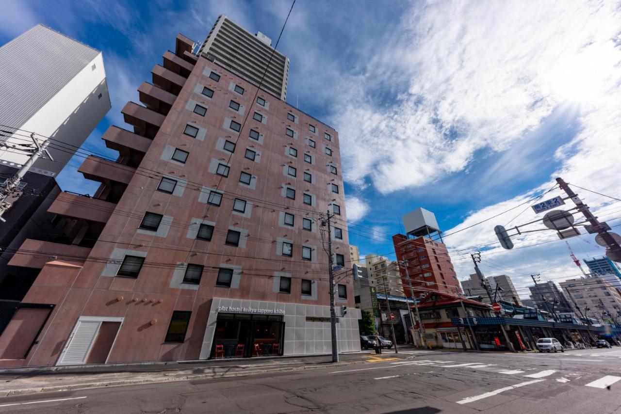 Plat Hostel Keikyu Sapporo Ichiba Dış mekan fotoğraf